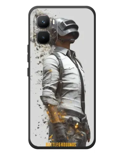 Чехол для Infinix GT 50 Pro с картинкой «PUBG — боец в пыли»