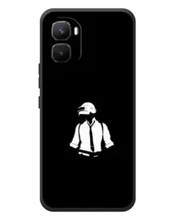 Чехол для Infinix GT 50 Pro с картинкой «PUBG — белый шлем»