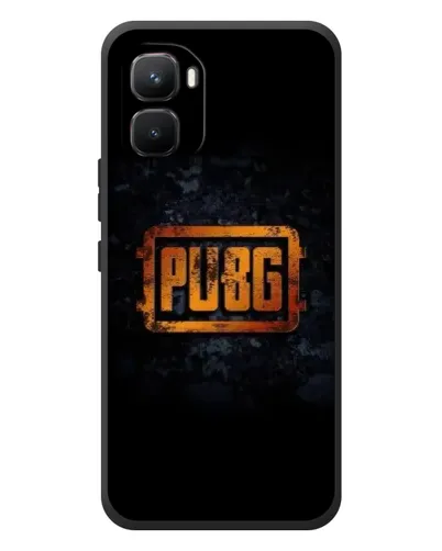 Чехол для Infinix GT 50 Pro с картинкой «PUBG — золотой логотип»
