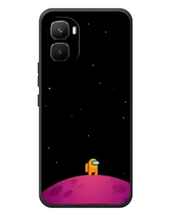 Чехол для Infinix GT 50 Pro с картинкой «Одинокий герой на планете»