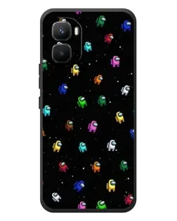 Чехол для Infinix GT 50 Pro с картинкой «Экипаж Among Us»