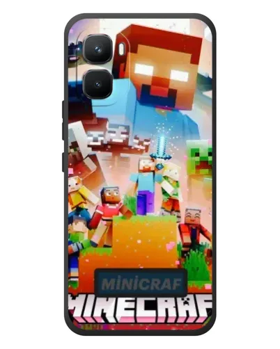 Чехол для Infinix GT 50 Pro с картинкой «Minecraft герои игры» Чехол для Infinix GT 50 Pro с картинкой «Minecraft герои игры»