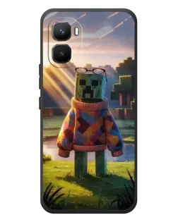 Чехол для Infinix GT 50 Pro с картинкой «Крипер в свитере» Чехол для Infinix GT 50 Pro с картинкой «Крипер в свитере»