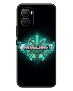 Чехол для Infinix GT 50 Pro с картинкой «Minecraft Diamond лого» Чехол для Infinix GT 50 Pro с картинкой «Minecraft Diamond лого»