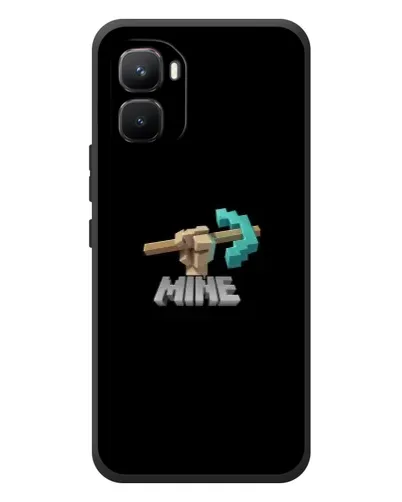 Чехол для Infinix GT 50 Pro с картинкой «Алмазная кирка» Чехол для Infinix GT 50 Pro с картинкой «Алмазная кирка»