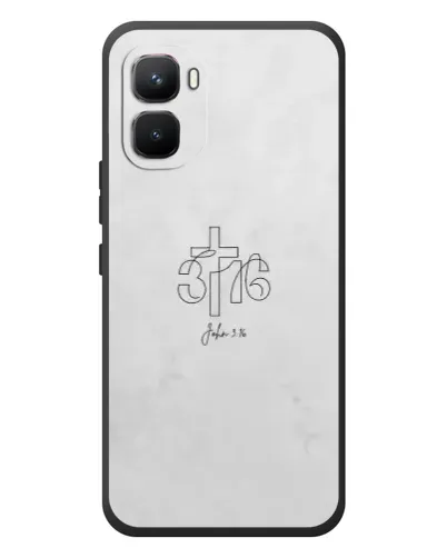 Чохол для Infinix GT 50 Pro з картинкою «Івана 3:16 Хрест» Чохол для Infinix GT 50 Pro з картинкою «Івана 3:16 Хрест»