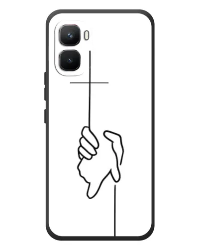 Чохол для Infinix GT 50 Pro з картинкою «Рука тримає» Чохол для Infinix GT 50 Pro з картинкою «Рука тримає»