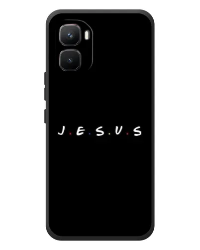 Чохол для Infinix GT 50 Pro з картинкою «Крапки віри J.E.S.U.S.» Чохол для Infinix GT 50 Pro з картинкою «Крапки віри J.E.S.U.S.»