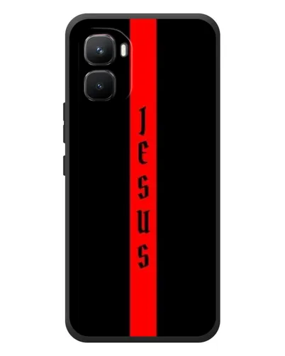 Чохол для Infinix GT 50 Pro з картинкою «Червона лінія віри» Чохол для Infinix GT 50 Pro з картинкою «Червона лінія віри»