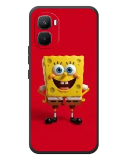 Чехол для Infinix GT 50 Pro с картинкой «Спанч Боб на красном» Чехол для Infinix GT 50 Pro с картинкой «Спанч Боб на красном»