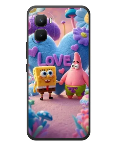 Чехол для Infinix GT 50 Pro с картинкой «Губка Боб Патрик» Чехол для Infinix GT 50 Pro с картинкой «Губка Боб Патрик»