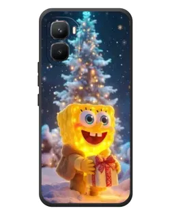 Чехол для Infinix GT 50 Pro с картинкой «Рождественский Спанч Боб» Чехол для Infinix GT 50 Pro с картинкой «Рождественский Спанч Боб»