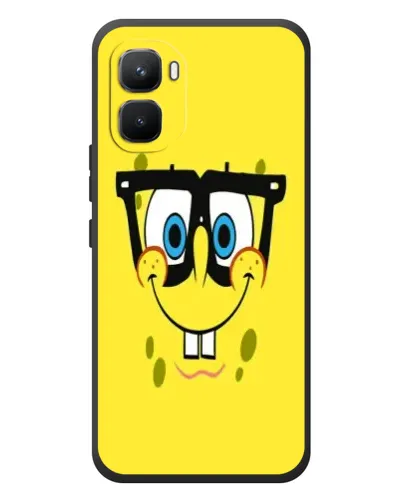 Чехол для Infinix GT 50 Pro с картинкой «Минималистичный Спанч Боб» Чехол для Infinix GT 50 Pro с картинкой «Минималистичный Спанч Боб»