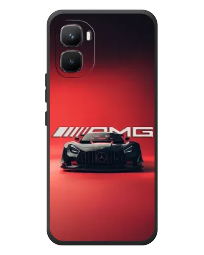 Чехол для Infinix GT 50 Pro с картинкой «Mercedes AMG — красная линия» Чехол для Infinix GT 50 Pro с картинкой «Mercedes AMG — красная линия»