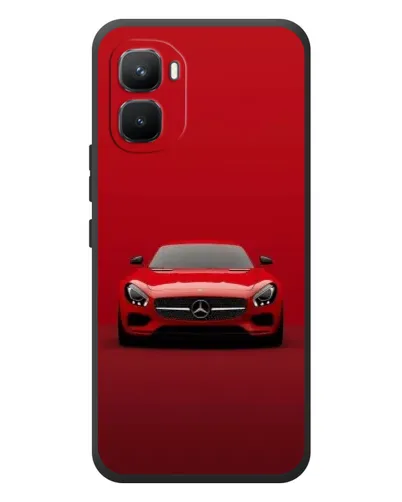 Чехол для Infinix GT 50 Pro с картинкой «Красный Mercedes AMG» Чехол для Infinix GT 50 Pro с картинкой «Красный Mercedes AMG»