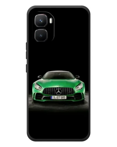 Чехол для Infinix GT 50 Pro с картинкой «Mercedes — неоновый лого» Чехол для Infinix GT 50 Pro с картинкой «Mercedes — неоновый лого»