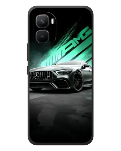 Чехол для Infinix GT 50 Pro с картинкой «Темный Mercedes AMG» Чехол для Infinix GT 50 Pro с картинкой «Темный Mercedes AMG»