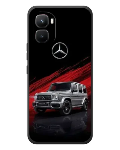 Чехол для Infinix GT 50 Pro с картинкой «Mercedes G-Class красный» Чехол для Infinix GT 50 Pro с картинкой «Mercedes G-Class красный»