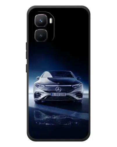 Чехол для Infinix GT 50 Pro с картинкой «Ночной Mercedes EQ» Чехол для Infinix GT 50 Pro с картинкой «Ночной Mercedes EQ»