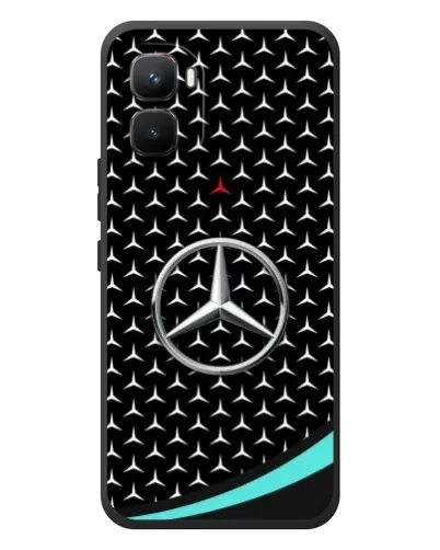 Чехол для Infinix GT 50 Pro с картинкой «Mercedes — бирюзовый акцент» Чехол для Infinix GT 50 Pro с картинкой «Mercedes — бирюзовый акцент»