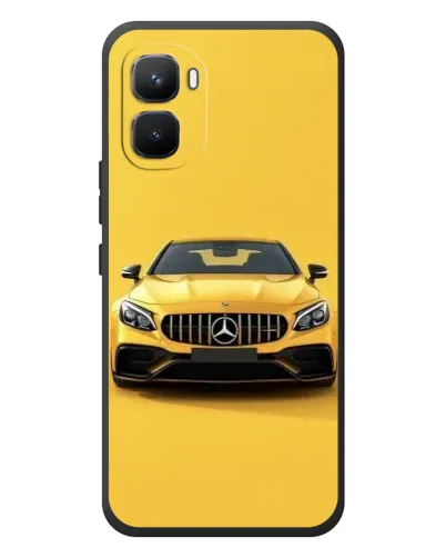 Чехол для Infinix GT 50 Pro с картинкой «Желтый Mercedes GT» Чехол для Infinix GT 50 Pro с картинкой «Желтый Mercedes GT»