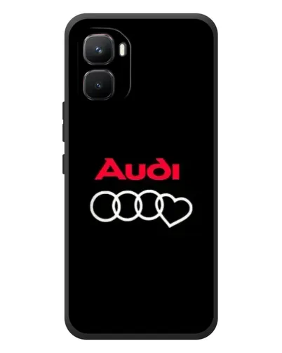 Чехол для Infinix GT 50 Pro с картинкой «Логотип Audi Heart» Чехол для Infinix GT 50 Pro с картинкой «Логотип Audi Heart»