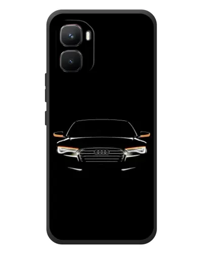 Чехол для Infinix GT 50 Pro с картинкой «Audi — ночной контур» Чехол для Infinix GT 50 Pro с картинкой «Audi — ночной контур»