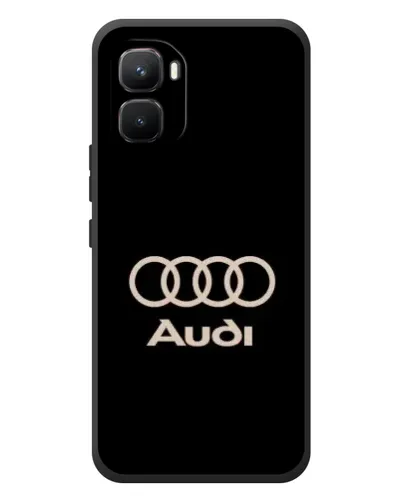 Чехол для Infinix GT 50 Pro с картинкой «Audi — золотой логотип» Чехол для Infinix GT 50 Pro с картинкой «Audi — золотой логотип»