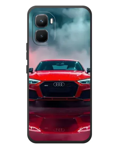 Чехол для Infinix GT 50 Pro с картинкой «Audi RS — красный стиль» Чехол для Infinix GT 50 Pro с картинкой «Audi RS — красный стиль»