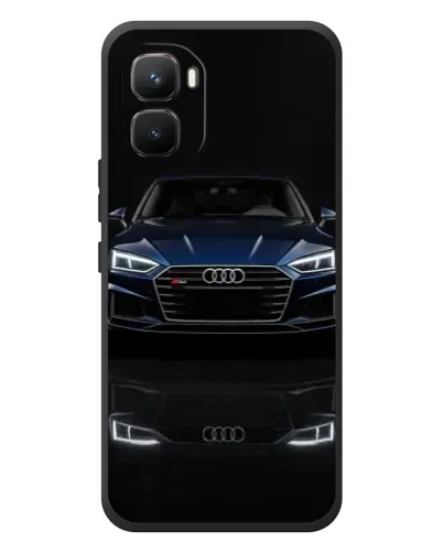Чехол для Infinix GT 50 Pro с картинкой «Audi — ночное отражение» Чехол для Infinix GT 50 Pro с картинкой «Audi — ночное отражение»