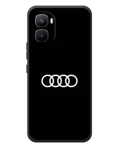 Чехол для Infinix GT 50 Pro с картинкой «Audi White Logo» Чехол для Infinix GT 50 Pro с картинкой «Audi White Logo»