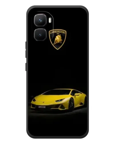Чехол для Infinix GT 50 Pro с картинкой «Lamborghini желтый акцент» Чехол для Infinix GT 50 Pro с картинкой «Lamborghini желтый акцент»
