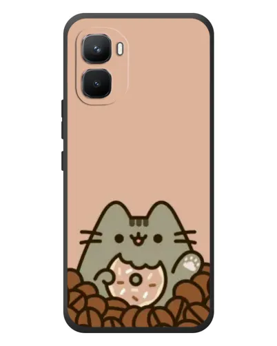 Чехол для Infinix GT 50 Pro с картинкой «Кофейный Пушин» Чехол для Infinix GT 50 Pro с картинкой «Кофейный Пушин»