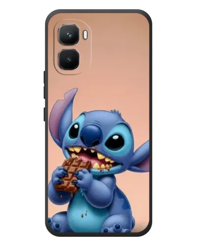 Чехол для Infinix GT 50 Pro с картинкой «Стич ест шоколад» Чехол для Infinix GT 50 Pro с картинкой «Стич ест шоколад»