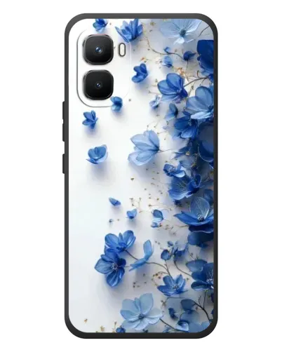Чехол для Infinix GT 50 Pro с картинкой «Голубой цветочный каскад» Чехол для Infinix GT 50 Pro с картинкой «Голубой цветочный каскад»