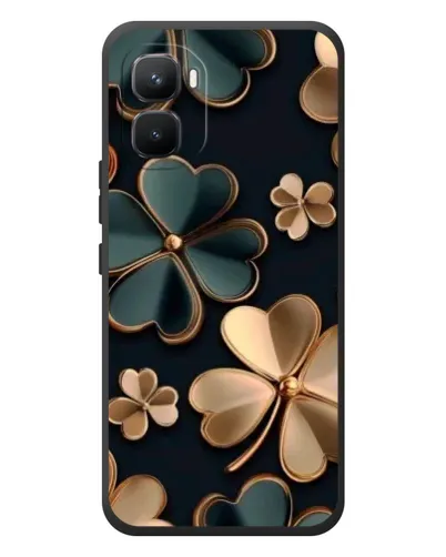 Чехол для Infinix GT 50 Pro с картинкой «Клевер в золоте» Чехол для Infinix GT 50 Pro с картинкой «Клевер в золоте»