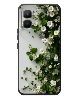 Чехол для Infinix GT 50 Pro с картинкой «Ветка мелких белых цветов»