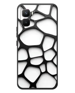 Чехол для Infinix GT 50 Pro с картинкой «Белая объемная сетка» Чехол для Infinix GT 50 Pro с картинкой «Белая объемная сетка»