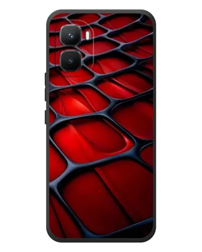 Чехол для Infinix GT 50 Pro с картинкой «Красная глянцевая сетка» Чехол для Infinix GT 50 Pro с картинкой «Красная глянцевая сетка»