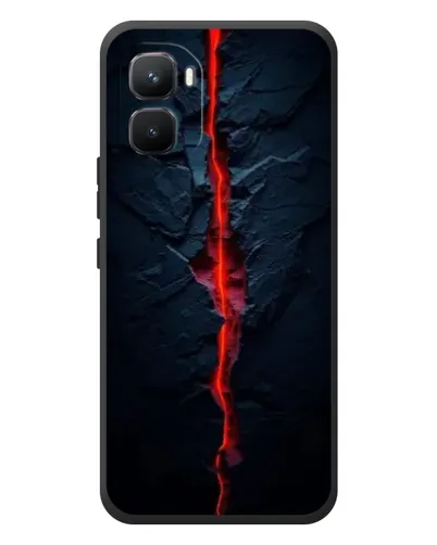 Чехол для Infinix GT 50 Pro с картинкой «Kрасная лавовая трещина» Чехол для Infinix GT 50 Pro с картинкой «Kрасная лавовая трещина»