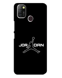 Чехол для Infinix Hot 10 Lite с картинкой «Nike Pink Swirl»