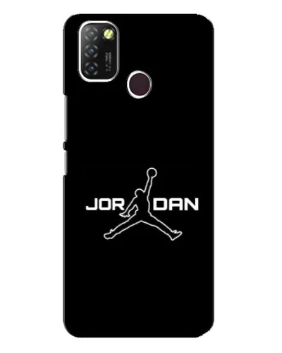 Чехол для Infinix Hot 10 Lite с картинкой «Nike Pink Swirl»