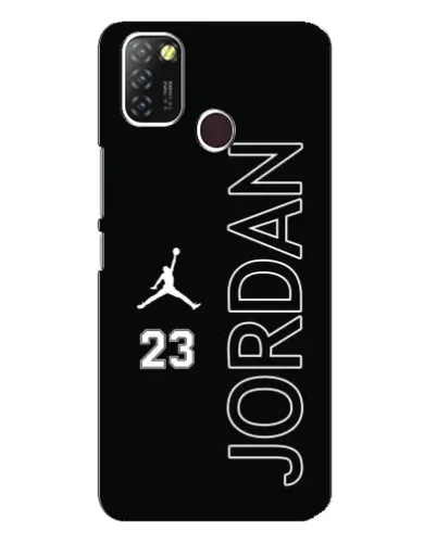 Чехол для Infinix Hot 10 Lite с картинкой «Jordan Vertical»