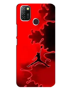 Чохол для Infinix Hot 10 Lite з картинкою «Jordan Red Smoke» Чохол для Infinix Hot 10 Lite з картинкою «Jordan Red Smoke»