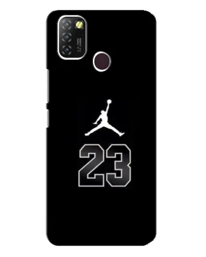 Чехол для Infinix Hot 10 Lite с картинкой «Jordan Flight 23»