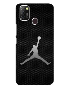 Чохол для Infinix Hot 10 Lite з картинкою «Jordan Dark Carbon» Чохол для Infinix Hot 10 Lite з картинкою «Jordan Dark Carbon»