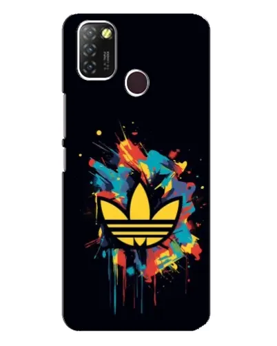 Чехол для Infinix Hot 10 Lite с картинкой «Adidas Splash»
