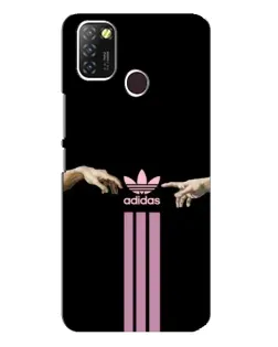 Чехол для Infinix Hot 10 Lite с картинкой «Adidas Hands»