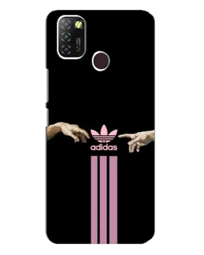 Чехол для Infinix Hot 10 Lite с картинкой «Adidas Hands»