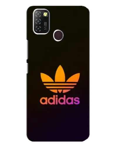 Чехол для Infinix Hot 10 Lite с картинкой «Градиент Adidas»